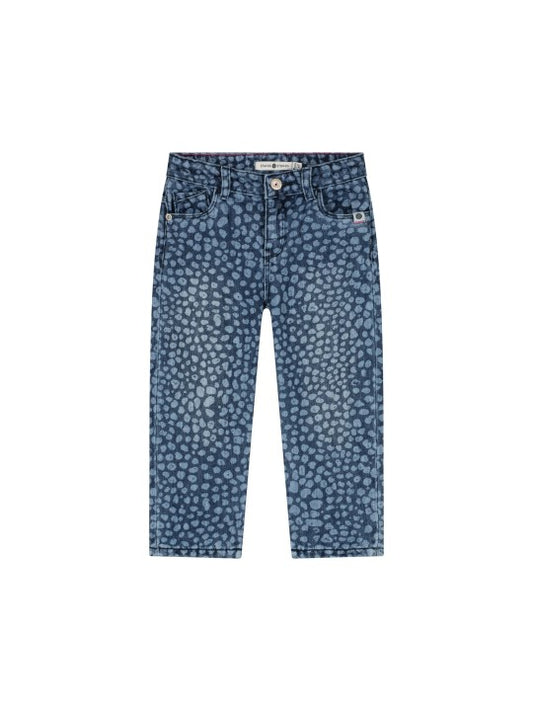 Denim paperback Blue spotted