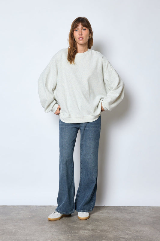 Sweater gris clair