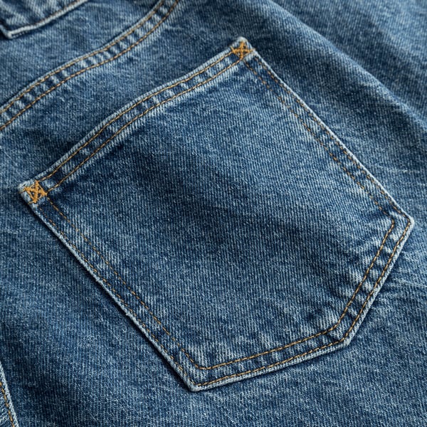 Denim Pants  Berlin Flare Mid Blue