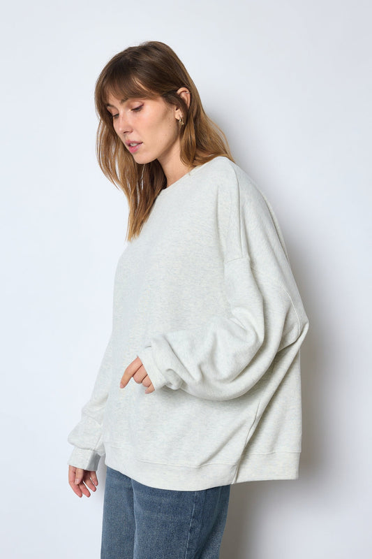 Sweater gris clair