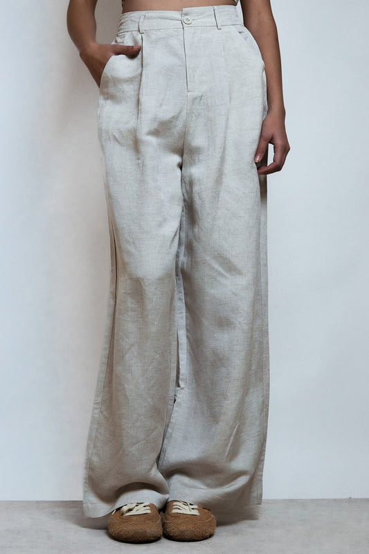 Trousers Ecru