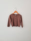 OUTLET - Knit Cardigan Manuela - Powder Plum