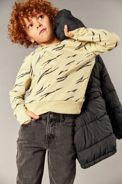 OUTLET - Wood Regular Jeans -Dark Grey