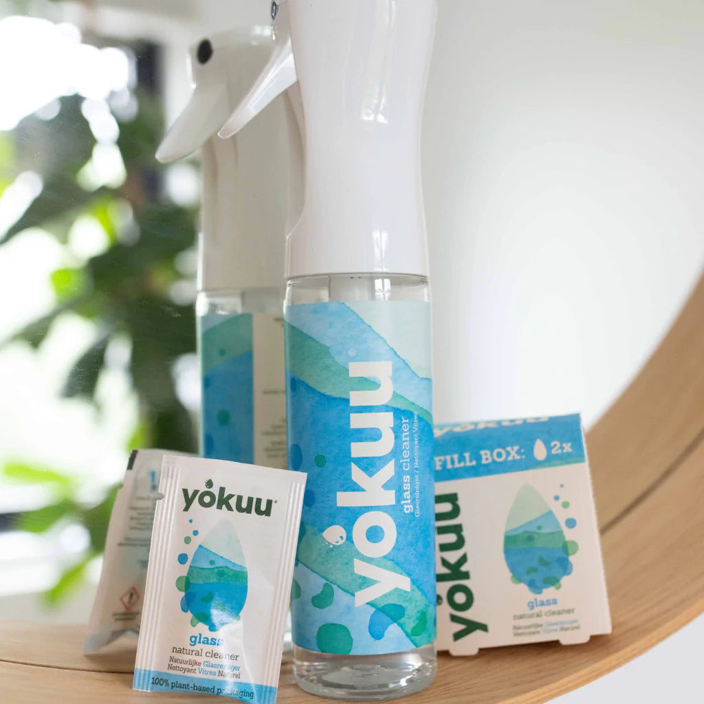 Startkit 1parel + spray - GlasReiniger