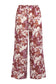 Nari Cotton Palazzo Trouser - Poppy Red