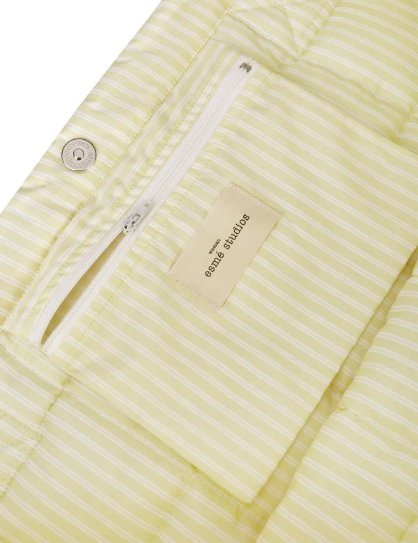 ESNadja Quilt Bag - Almond Oil Stripe