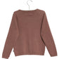 OUTLET - Knit Cardigan Manuela - Powder Plum