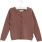 OUTLET - Knit Cardigan Manuela - Powder Plum