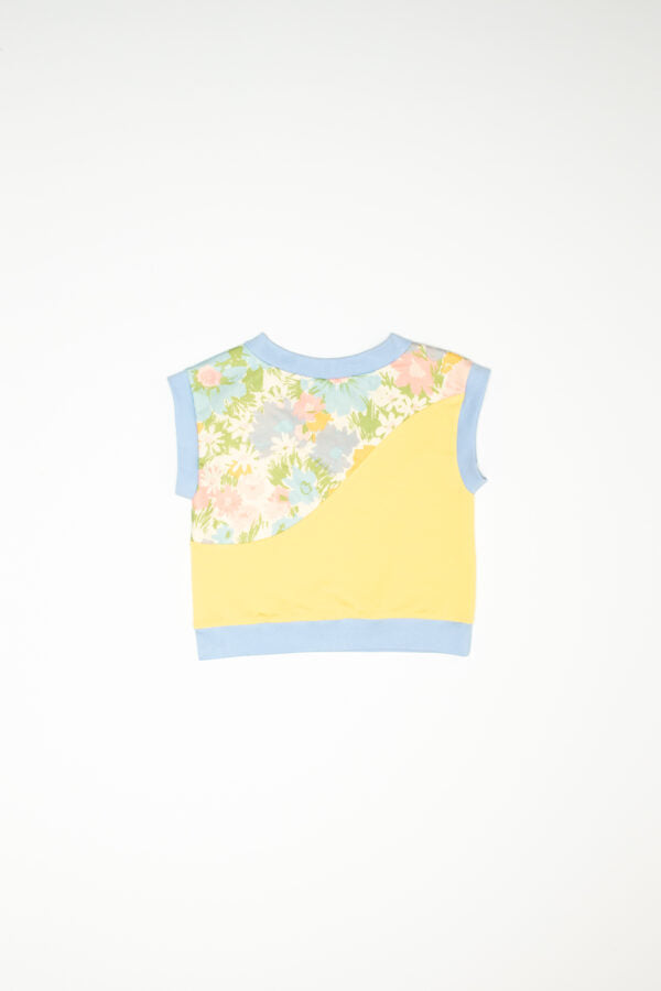 OUTLET - Paris Vest - Fabric 1 Jer Yellow