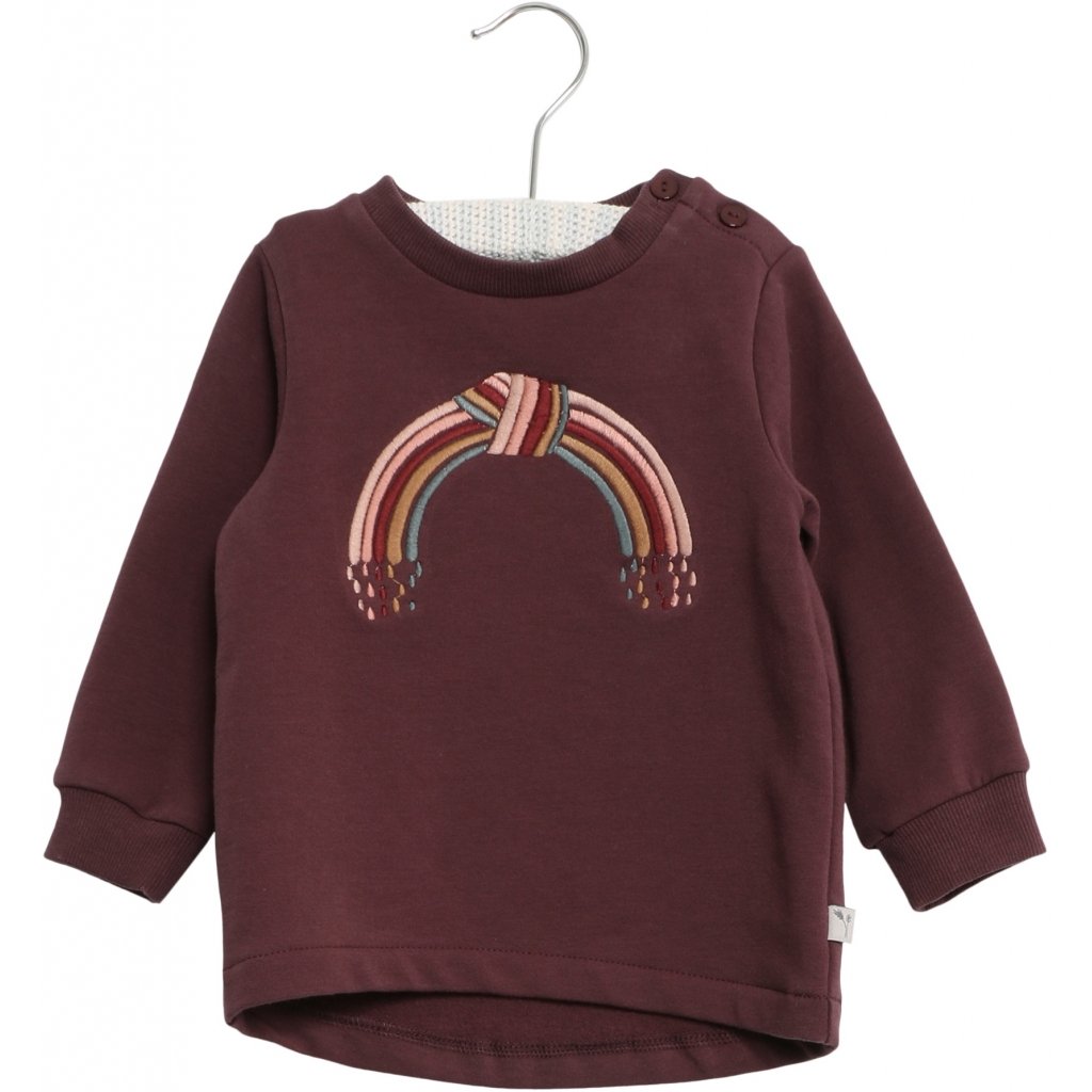 OUTLET - Sweatshirt Embroidery Rainbow - Baby