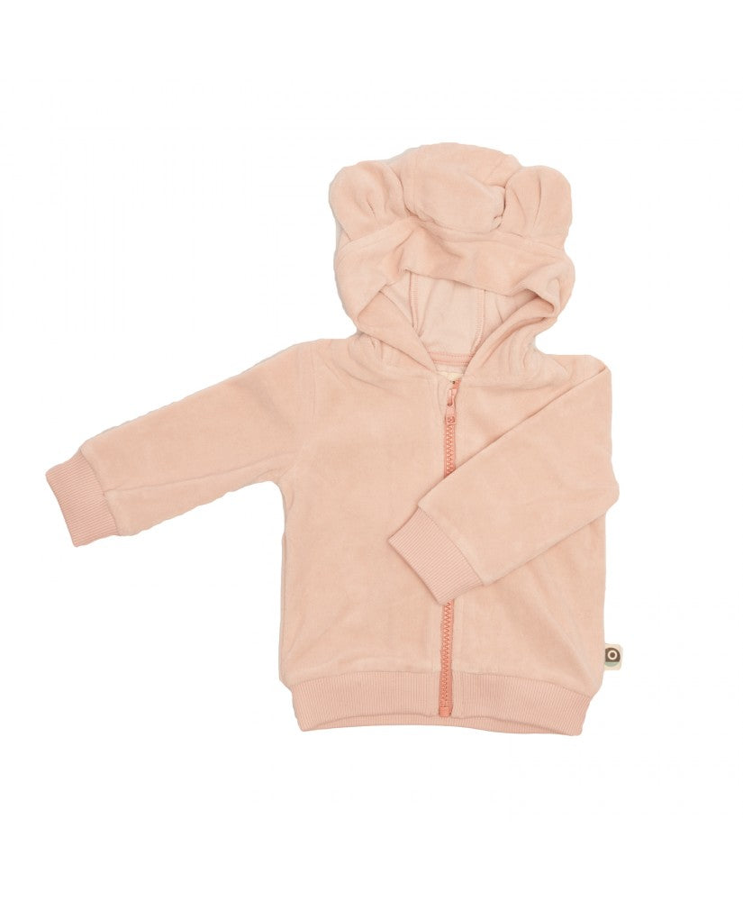 HOODIE  BALOU PINK VELOUR