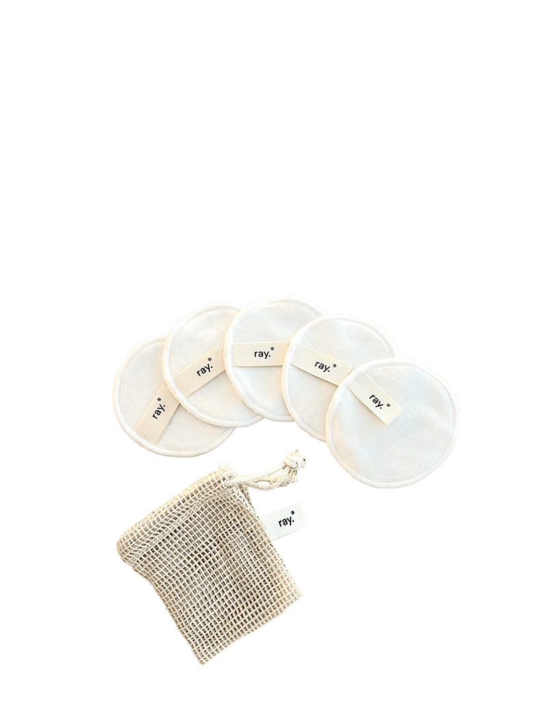 Herbruikbare Wattenschijfjes + Waszakje